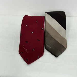 Oscar De La Renta Set Of Mens Suit Ties (2️⃣)